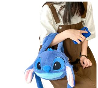 Detská taška Paso čierna, Multicolored Lilo and Stitch
